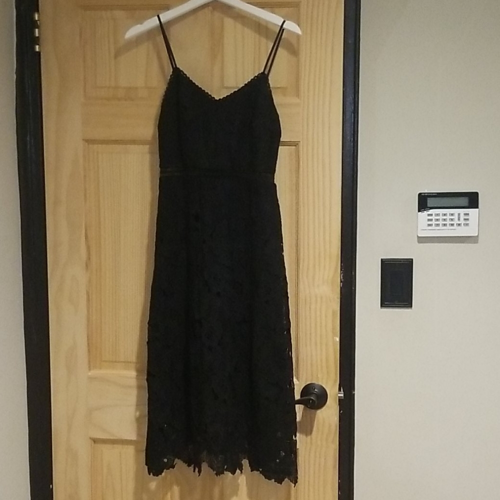 LBD lace, goes down to calves